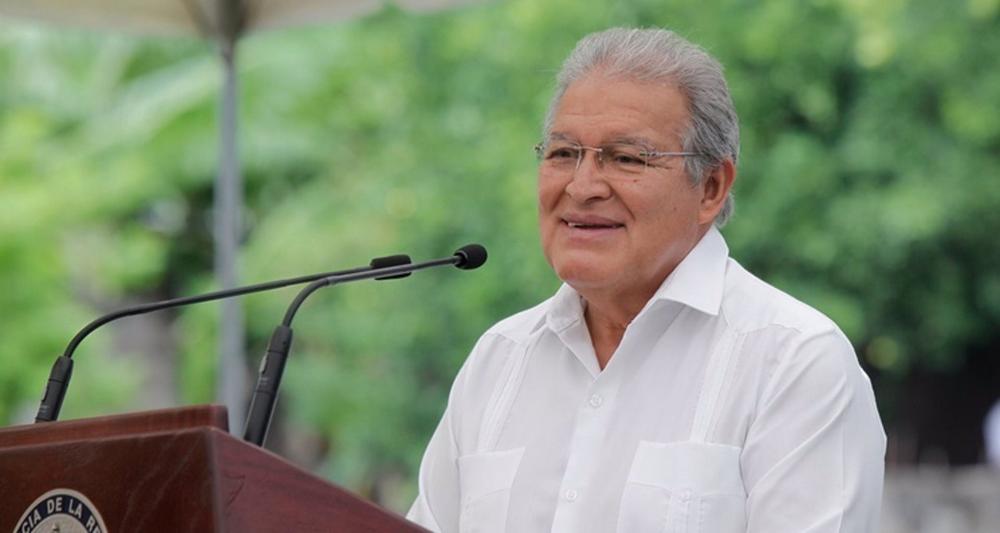 Archivio - L'ex presidente di El Salvador Salvador Sánchez Cerén Archivio