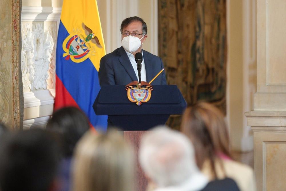 The President of Colombia, Gustavo Petro The