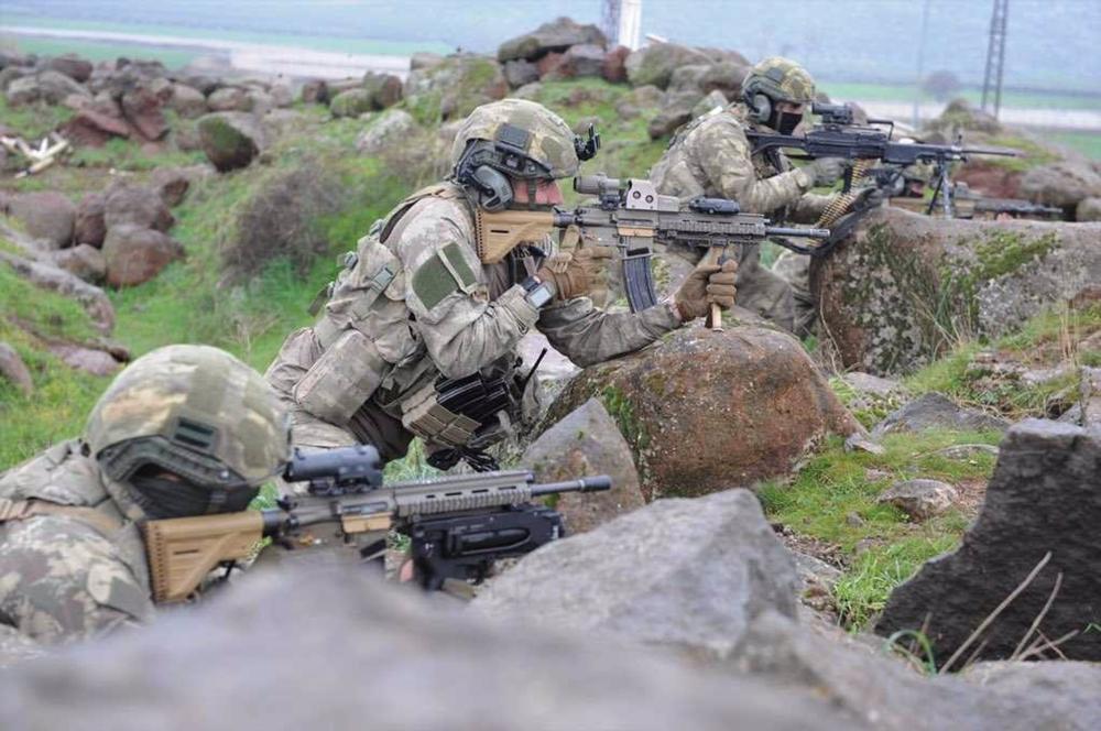 Datei - Dateibild des türkischen Militärs in Nordsyrien Datei