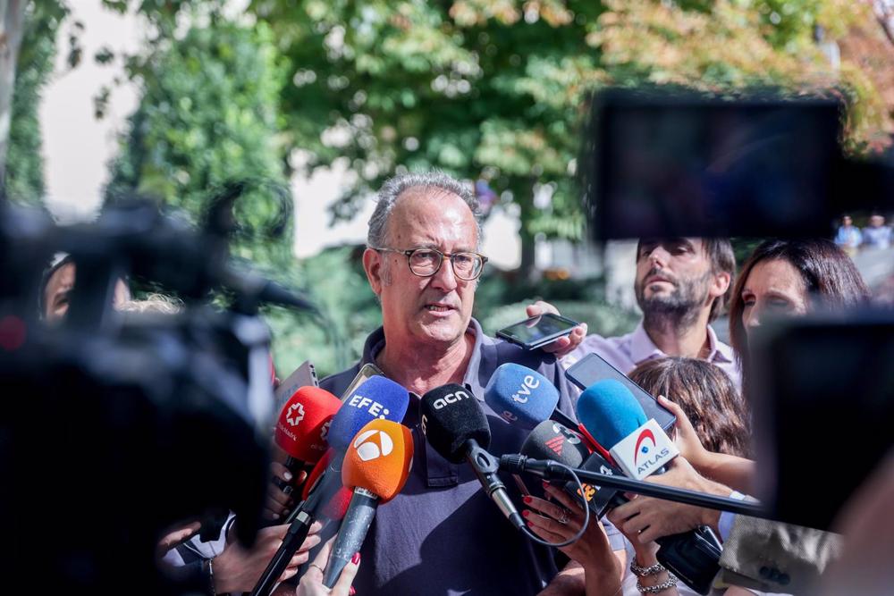 Archivo - El president de Òmnium Cultural, Xavier Antich Archivo