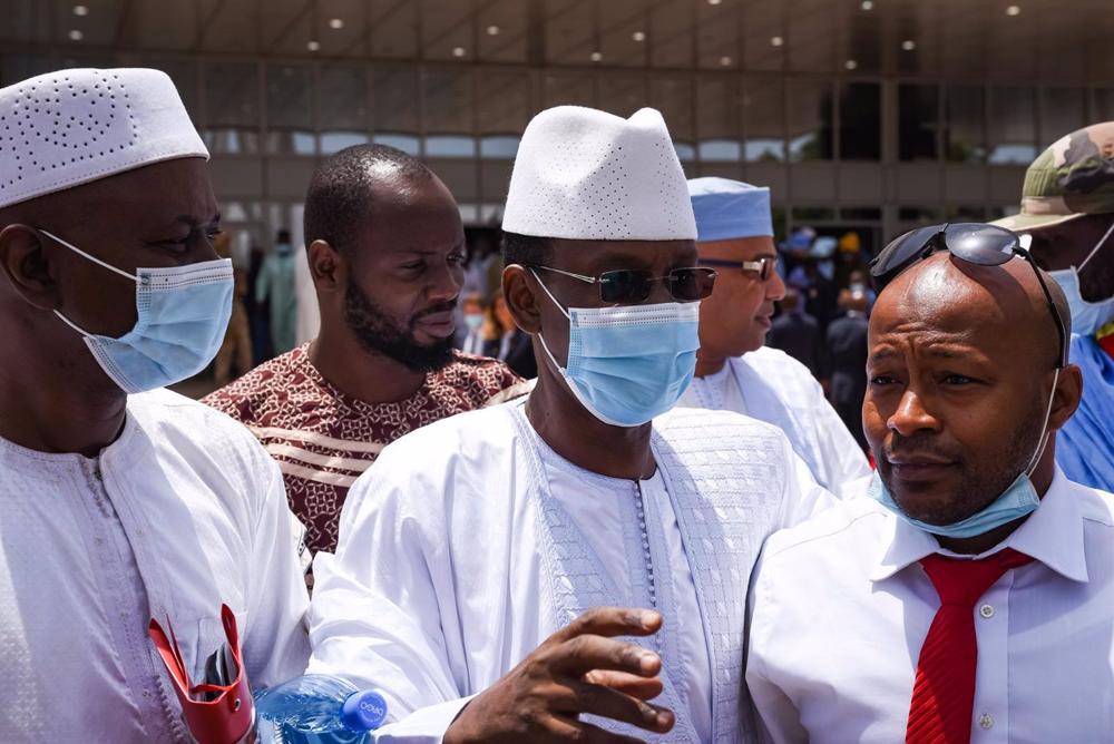 Arquivo - Primeiro-ministro transitório do Mali Choguel Maiga (c) Arquivo