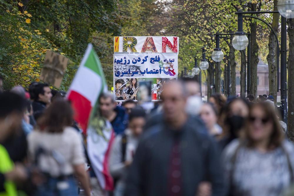 Arquivo - Protesto em Berlim em apoio aos protestos iranianos Arquivo