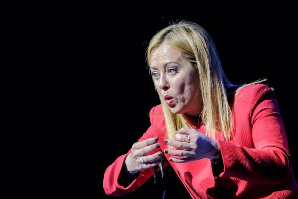 Giorgia Meloni, primera ministra de Italia Giorgia
