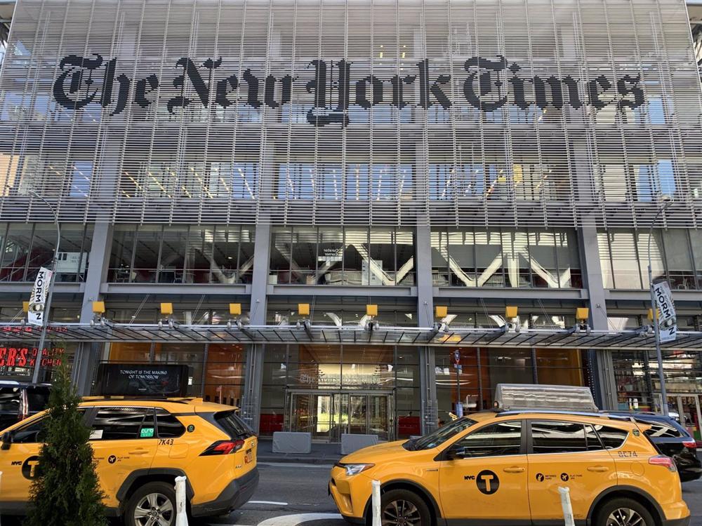 Sede del 'New York Times' and Times Square Sede