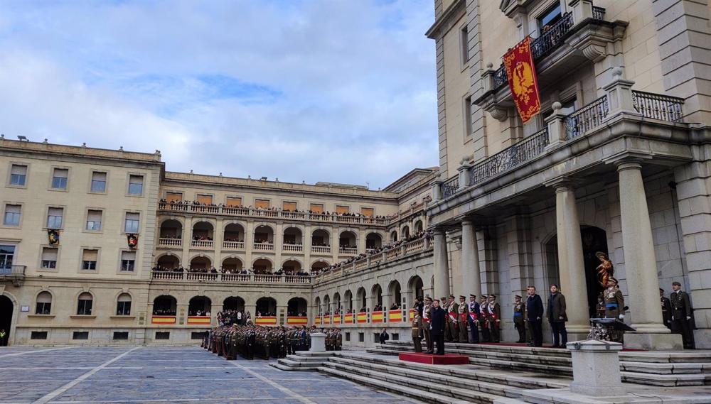 Academia de Infantería de Toledo en el Acto de la Inmaculada Concepción Academia