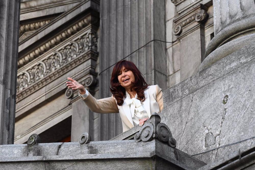 Archivio - La vicepresidente dell'Argentina Cristina Fernández de Kirchner Archivio