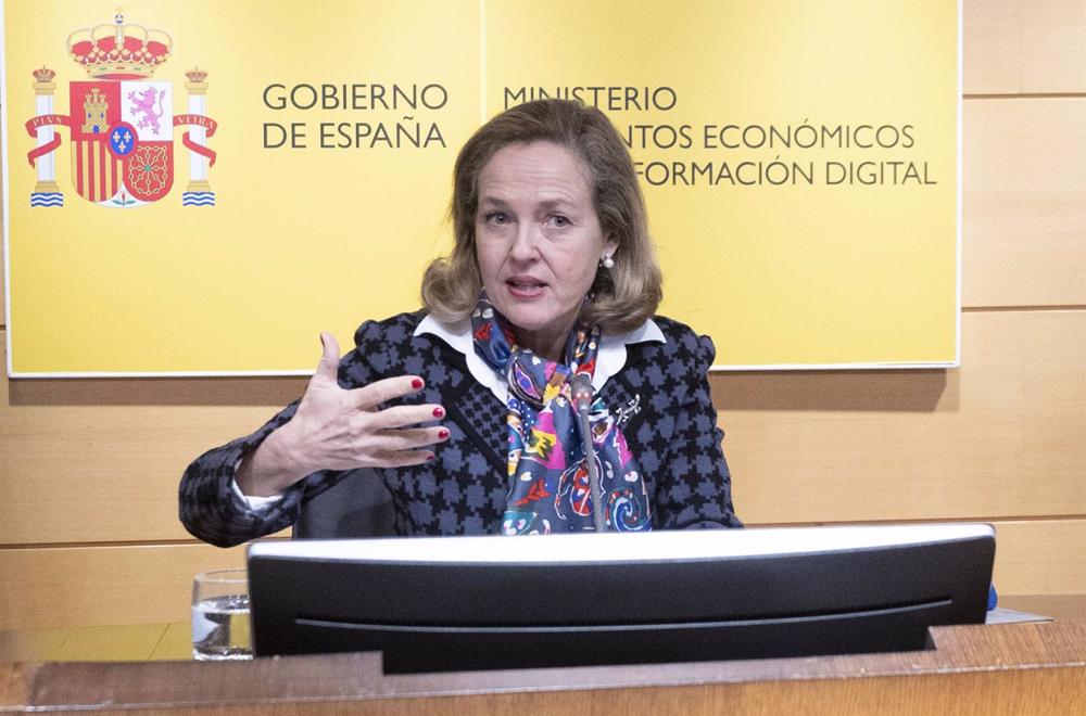 La vicepresidenta primera y ministra de Asuntos Económicos y Transformación Digital, Nadia Calviño La