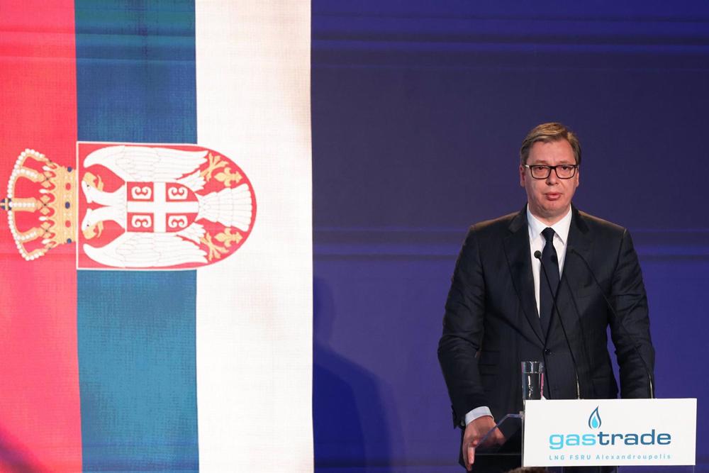 Archiv - Der serbische Präsident Aleksandar Vucic. Archiv