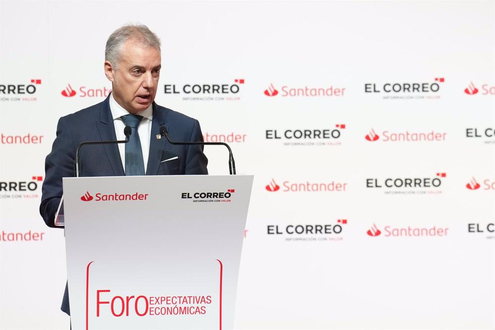 Urkullu participa en el Foro Expectativas Económicas de ‘El Correo’ Urkullu