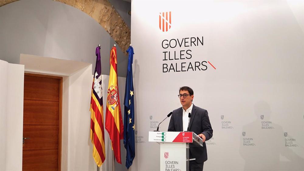 El portavoz del Govern, Iago Negueruela. El