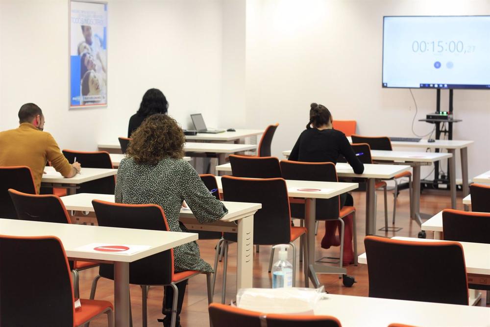 Archivo - Alumnos del grupo educativo de formación abierta en España MasterD. Archivo