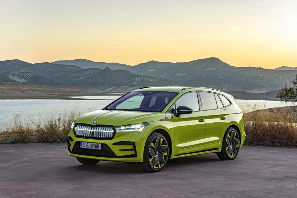 El Skoda Enyaq RS iV 100% eléctrico El