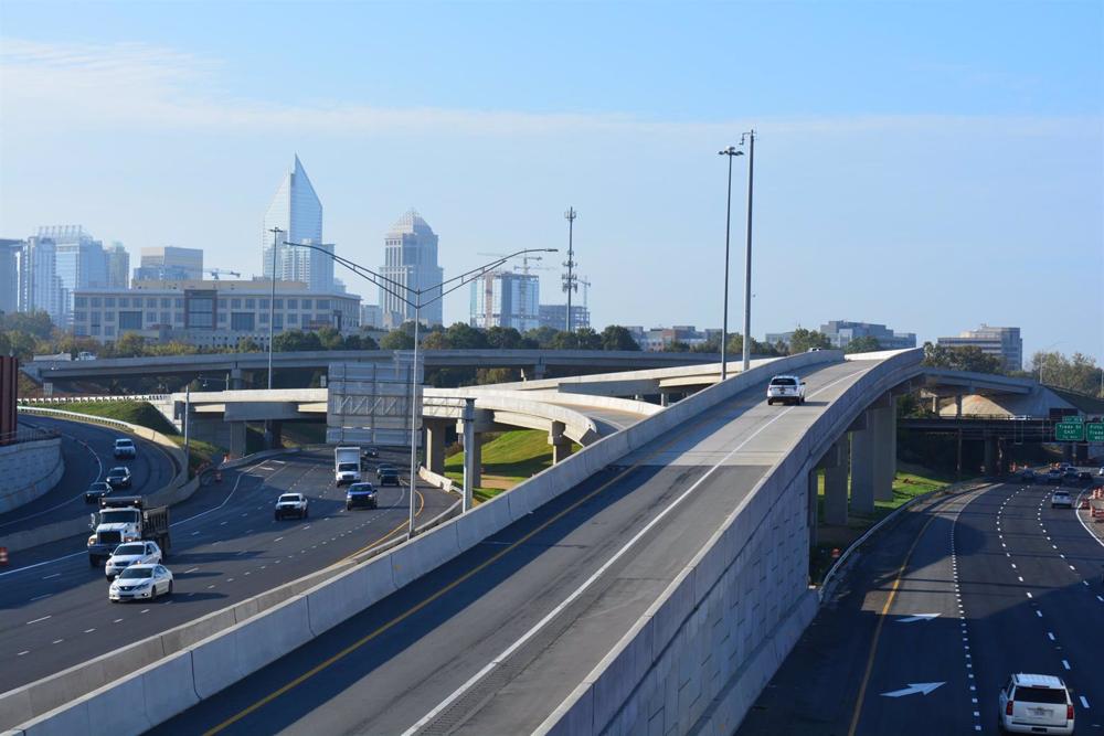 Autopista I-77 de Ferrovial, en Carolina del Norte Autopista