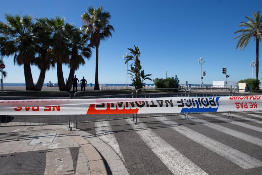 Arquivo - Imagem do ataque terrorista em Nice, a 14 de Julho de 2016. Arquivo