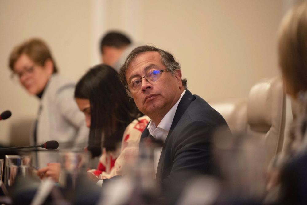 El presidente de Colombia, Gustavo Petro El