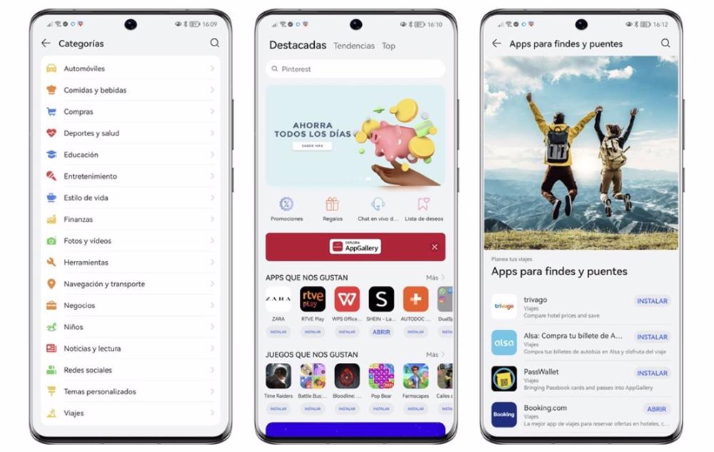 Tienda de aplicaciones AppGallery de España Tienda