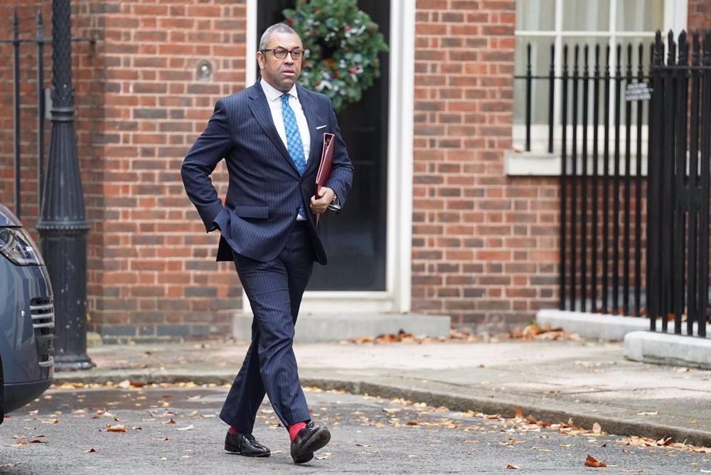 Außenminister des Vereinigten Königreichs, James Cleverly Außenminister