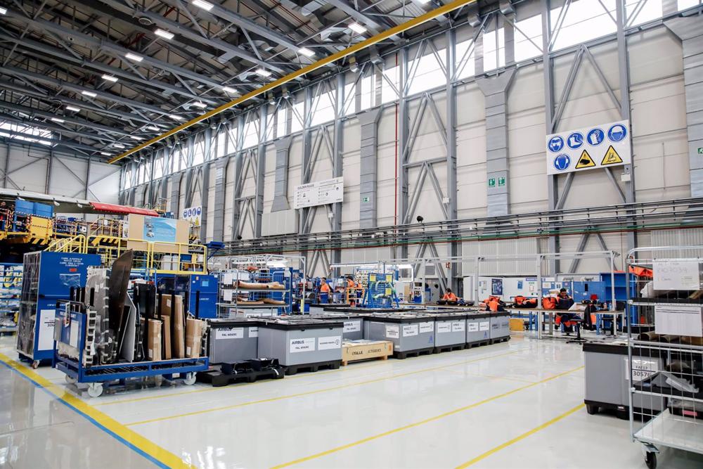 Vista de las instalaciones del campus de Airbus en Getafe. Vista