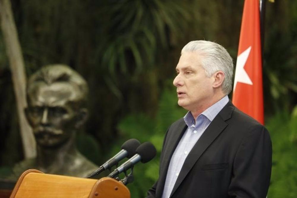 Archivo - El presidente de Cuba, Miguel Díaz-Canel Archivo