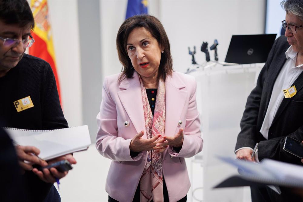 La ministra de Defensa, Margarita Robles La