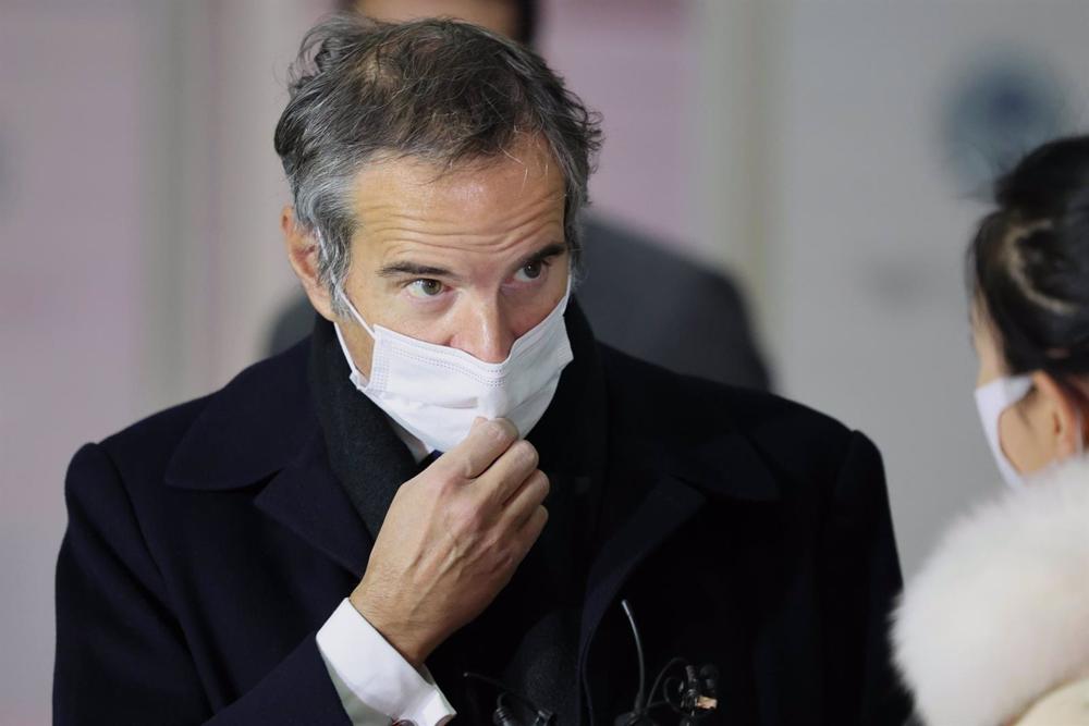 El director del Organismo Internacional de la Energía Atómica (OIEA), Rafael Grossi, en Corea del Sur El