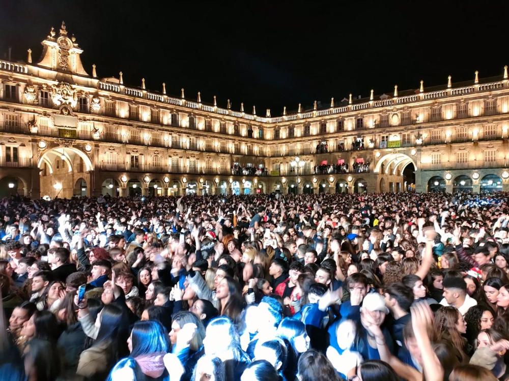 Celebración del Fin de Año Universitario en Salamanca Celebración