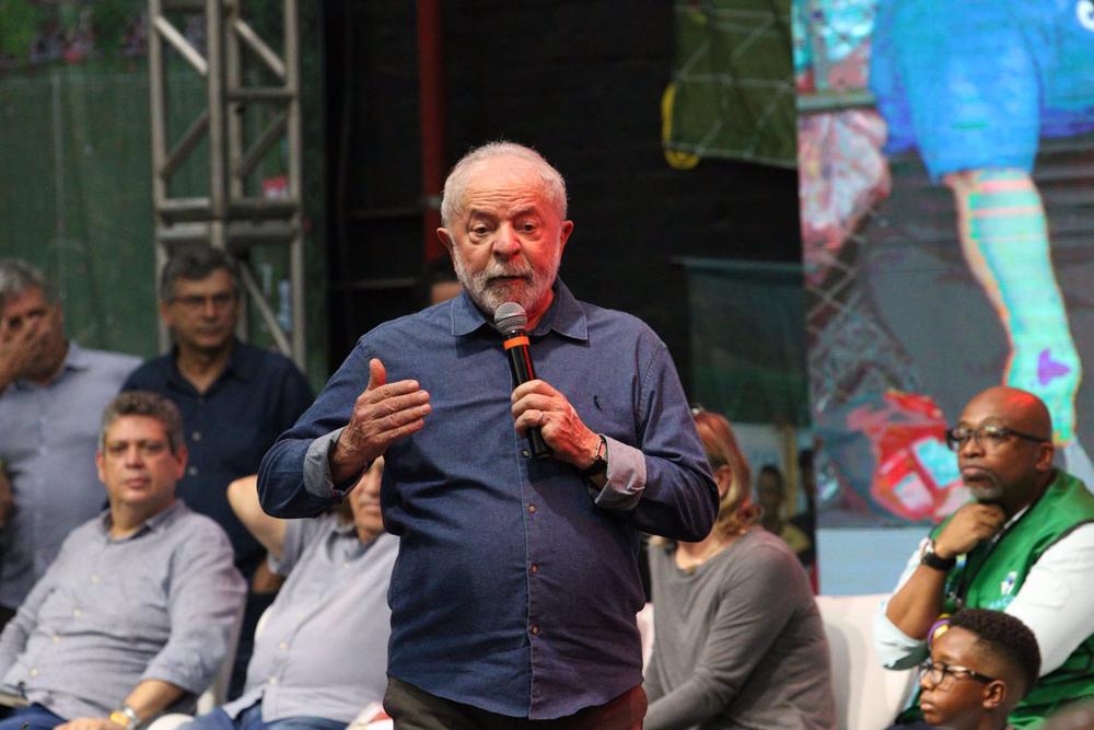 Le président élu du Brésil, Lula da Silva Le