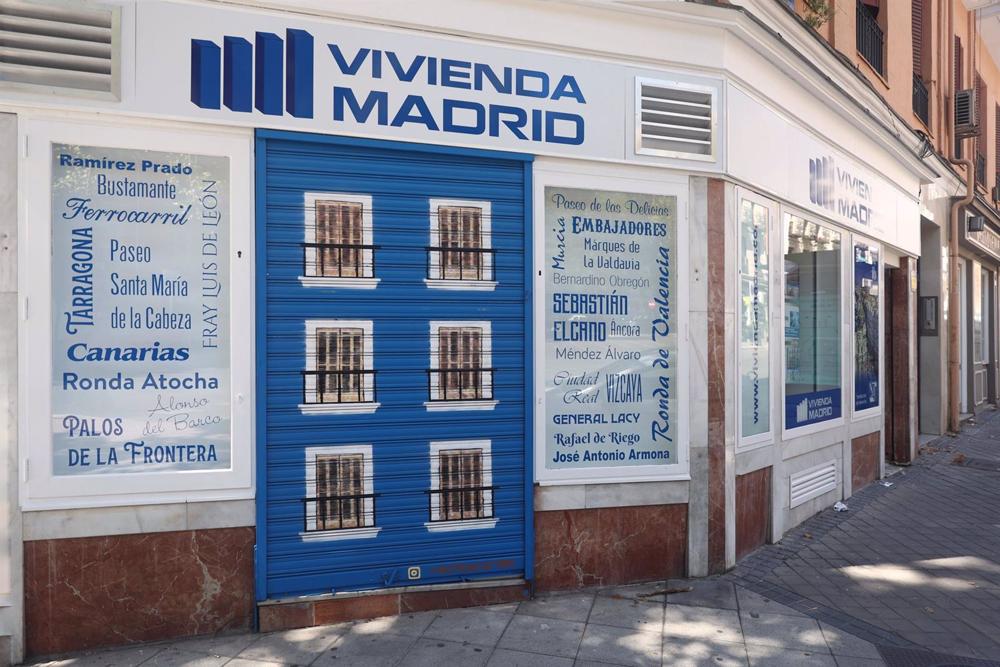 Archivo - Una oficina de Vivienda Madrid, a 1 de septiembre de 2022 Archivo