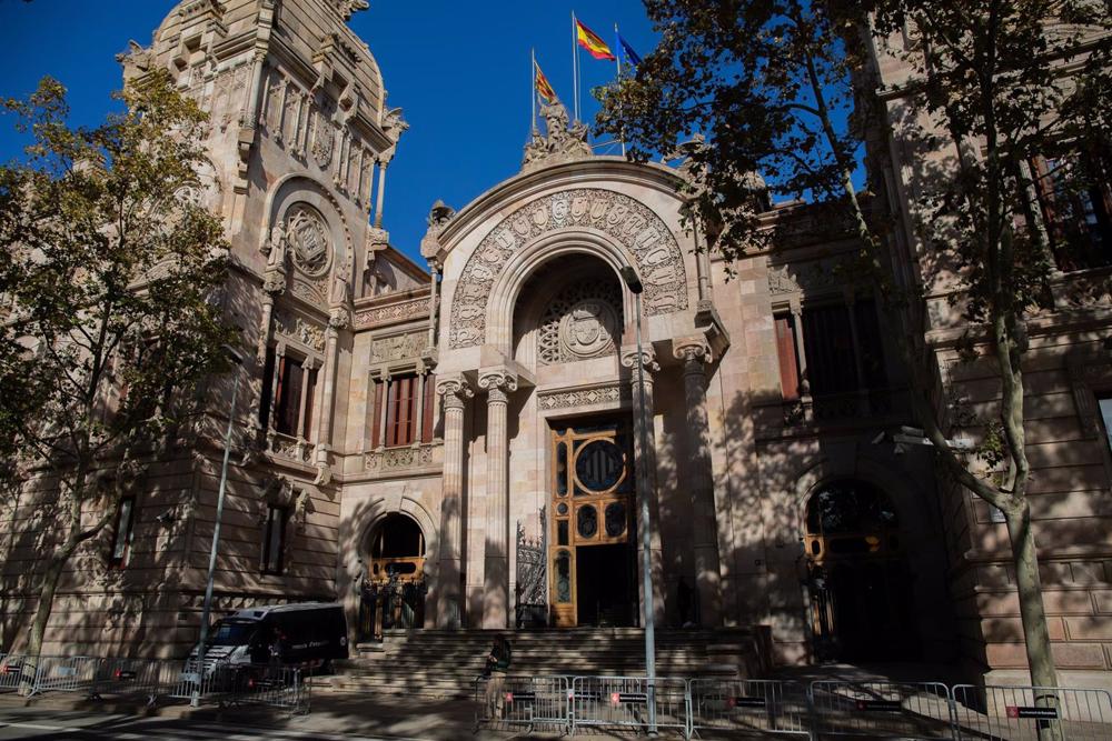 Archivo - Fachada del Palacio de Justicia de Catalunya, sede del TSJC y de la Audiencia de Barcelona. Archivo