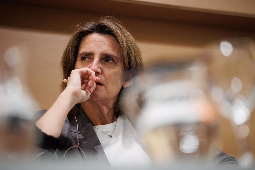 La vicepresidenta y ministra para la Transición Ecológica y el Reto Demográfico, Teresa Ribera, participa en el acto de presentación del Perfil Ambiental de España (PAE) 2021, a 14 de diciembre de 2022, en Madrid (España). Este informe elaborado por el MI La