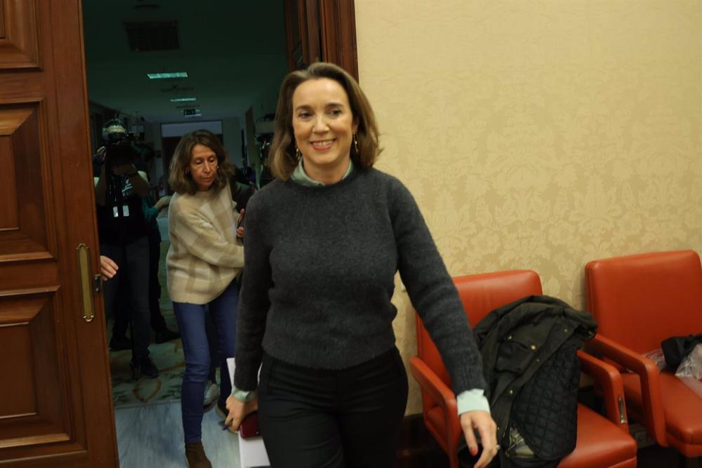 La secretaria general del Partido Popular, Cuca Gamarra. La