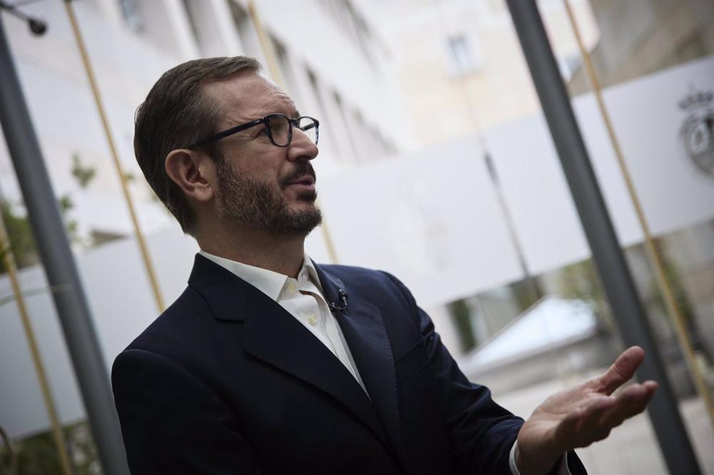 Archivo - El portavoz del Grupo Parlamentario Popular en el Senado de España, Javier Maroto, durante una entrevista para Europa Press, a 31 de octubre de 2022, en Madrid (España). Archivo