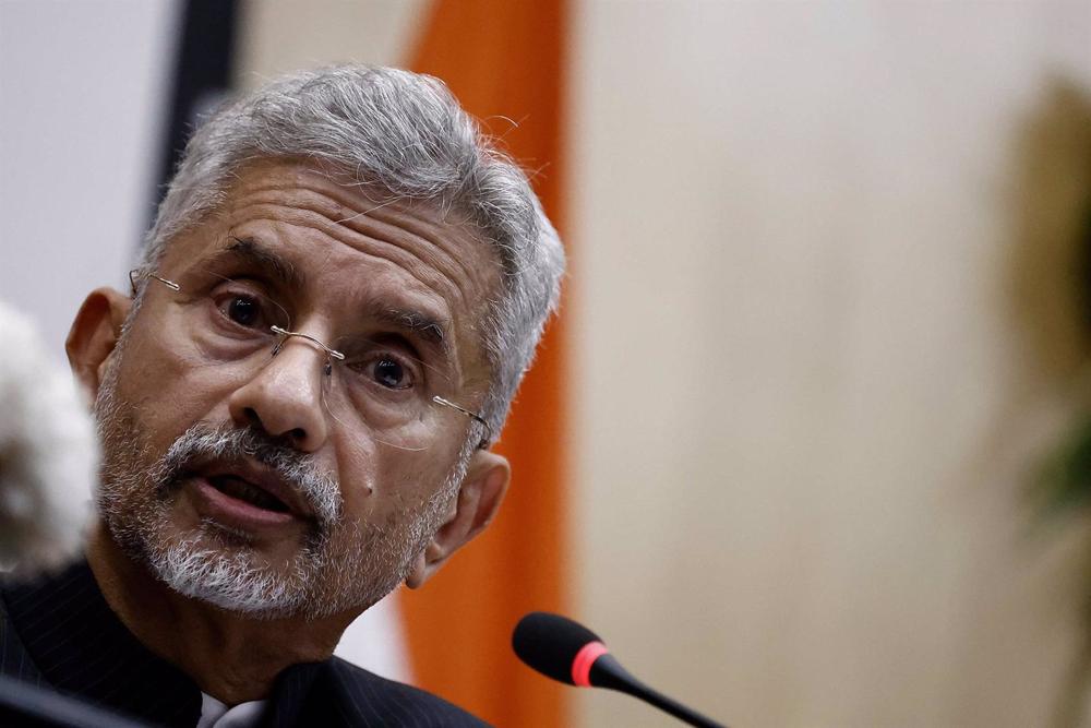 El ministro de Exteriores de India, Subrahmanyam Jaishankar El
