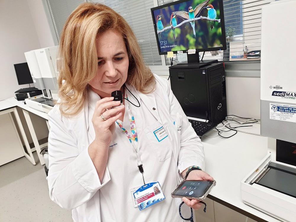 Archivo - La presidenta de la Asociación Española contra la Meningitis, Cristina Regojo Archivo