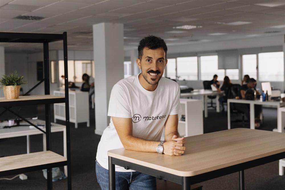 El consejero delegado y fundador de Motoreto, Marco Conde. El