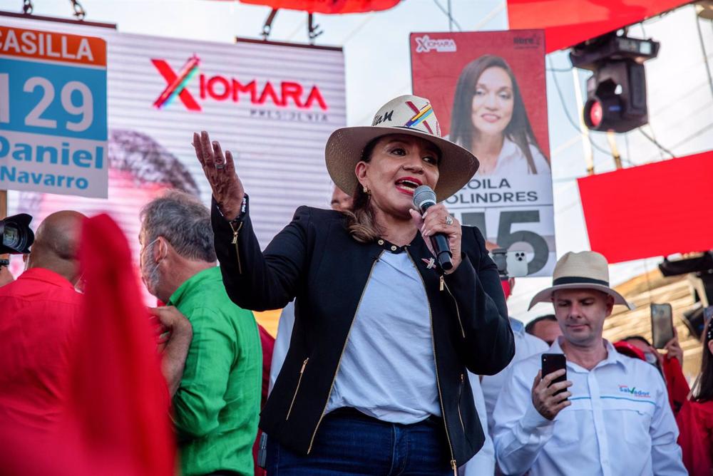 Le président du Honduras, Xiomara Castro. Le
