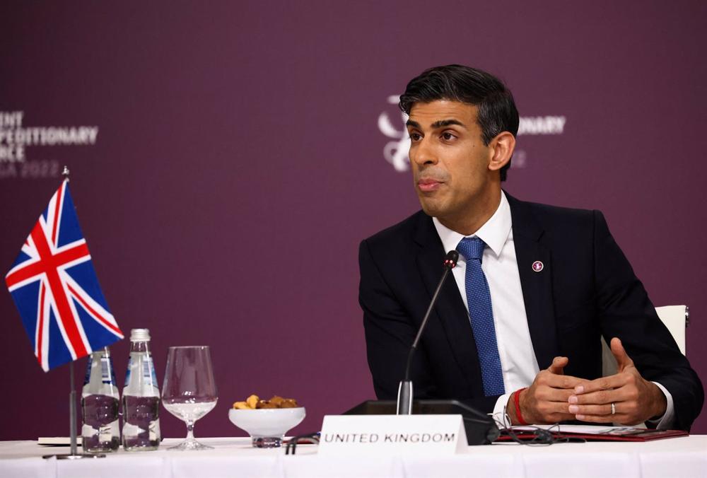 Rishi Sunak, Premier ministre du Royaume-Uni Rishi