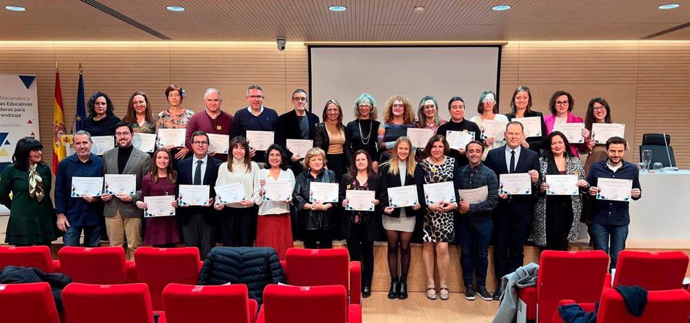 Educación premia 20 experiencias educativas que contribuyen al desarrollo de la competencia del alumnado Educación