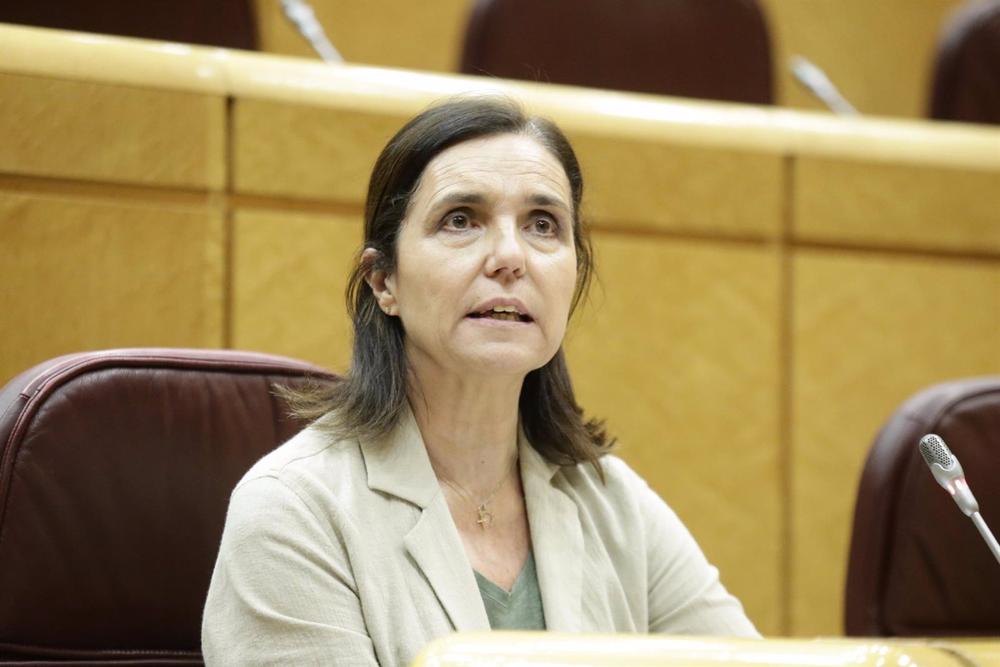 La senadora del PP Pilar Rojo. La
