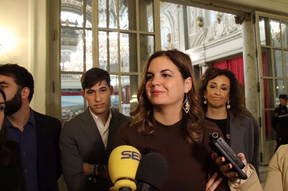 La vicealcaldesa y portavoz socialista en el Ayuntamiento de València, Sandra Gómez, La