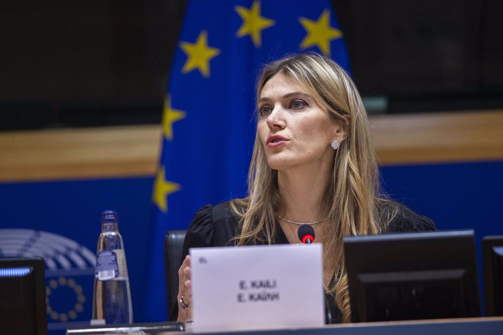 Vice President of the European Parliament Eva Kaili, December 7, 2022. Vice