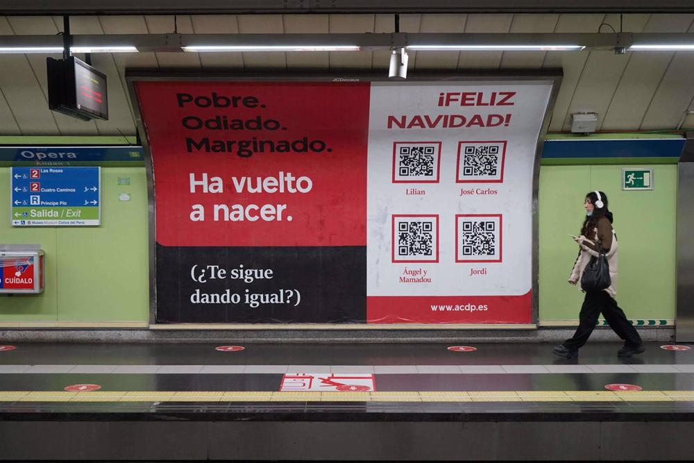 Campaña de la ACdP por Navidad. Campaña