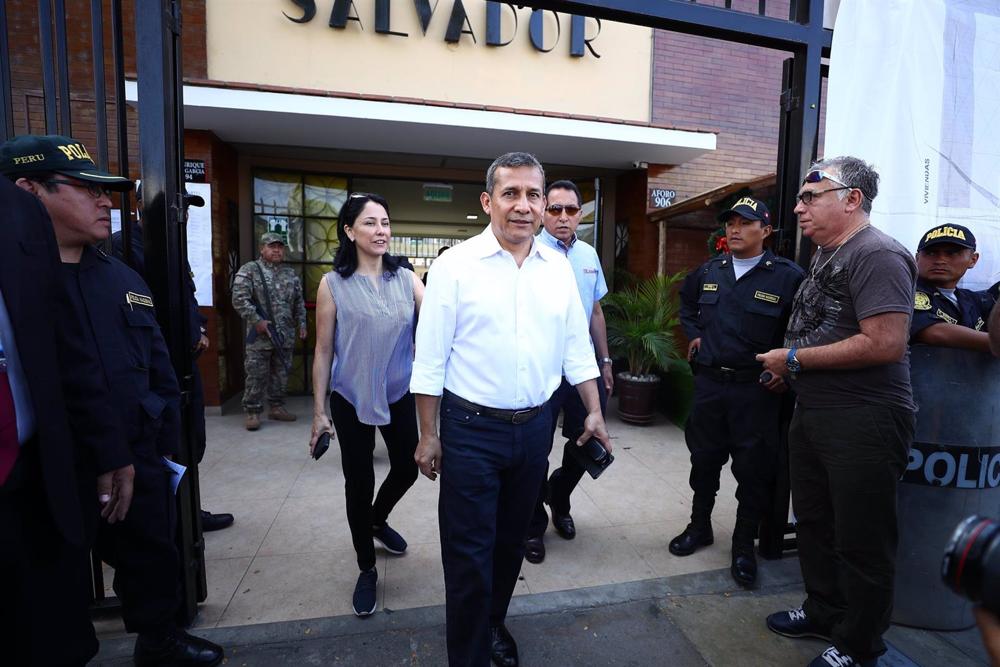 File - Former Peruvian President Ollanta Humala. File