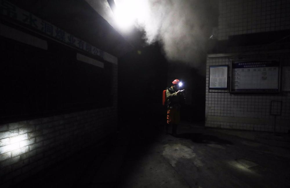 File - Carbon monoxide leak in a mine in Chongqing (China) File
