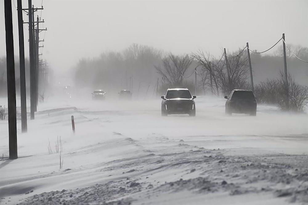 Kälteeinbruch in Minnesota (Vereinigte Staaten) Kälteeinbruch
