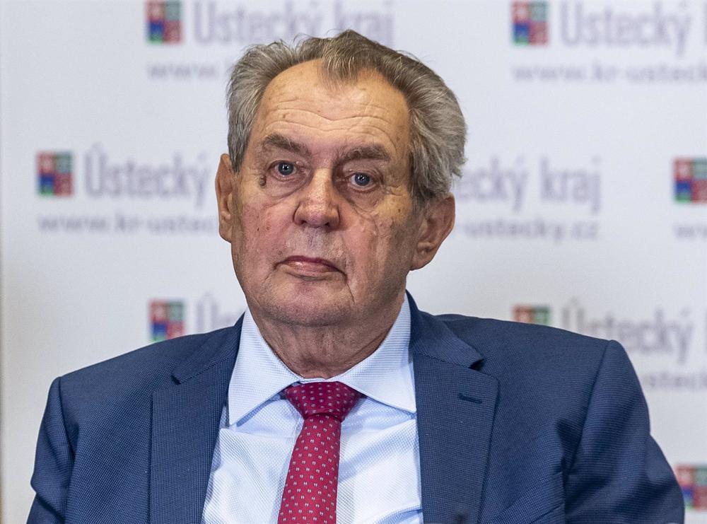 Archive - President of the Czech Republic Milos Zeman Archive