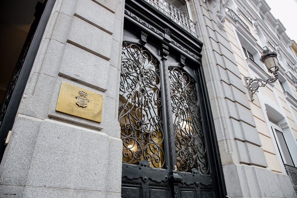 Fachada de la Sede del CGPJ dónde tiene lugar el Pleno extraordinario celebrado en el CGPJ, a 20 de diciembre de 2022, en Madrid (España). Fachada