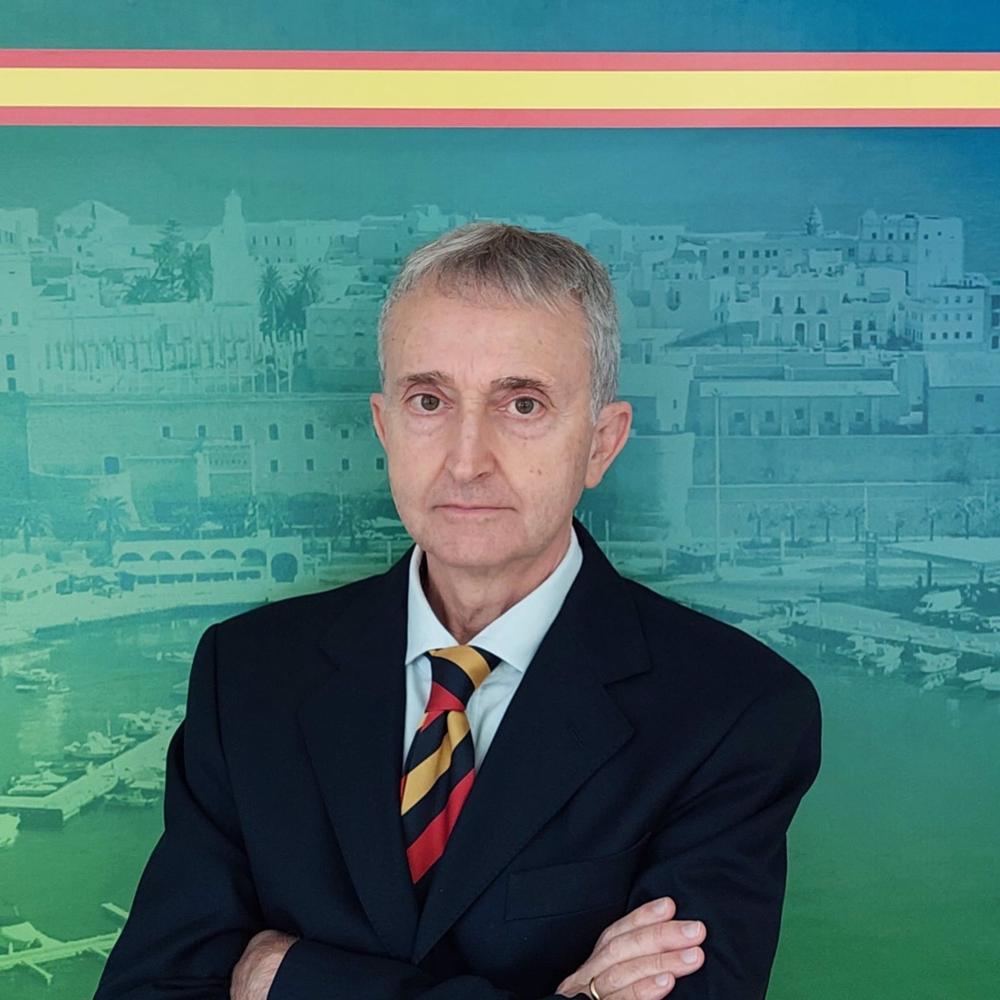 Presidente de Vox Melilla, José Miguel Tasende Presidente