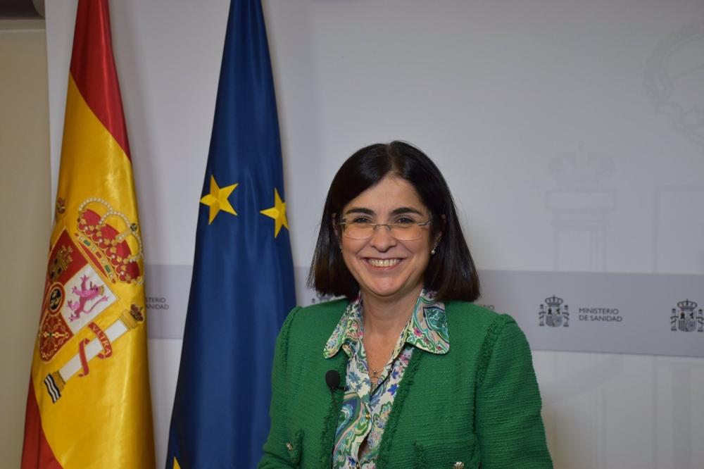 Archivo - La ministra de Sanidad, Carolina Darias, en el XXVII Congreso de la Sociedad Española de Epidemiología y Salud Pública Oral (SESPO), que se celebra durante estos días en Toledo bajo el lema 'Salud bucodental, reto social'. Archivo