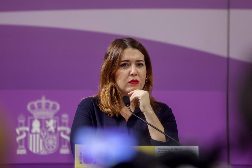 La secretaria de Estado de Igualdad y contra la Violencia de Género, Ángela Rodríguez Pam La